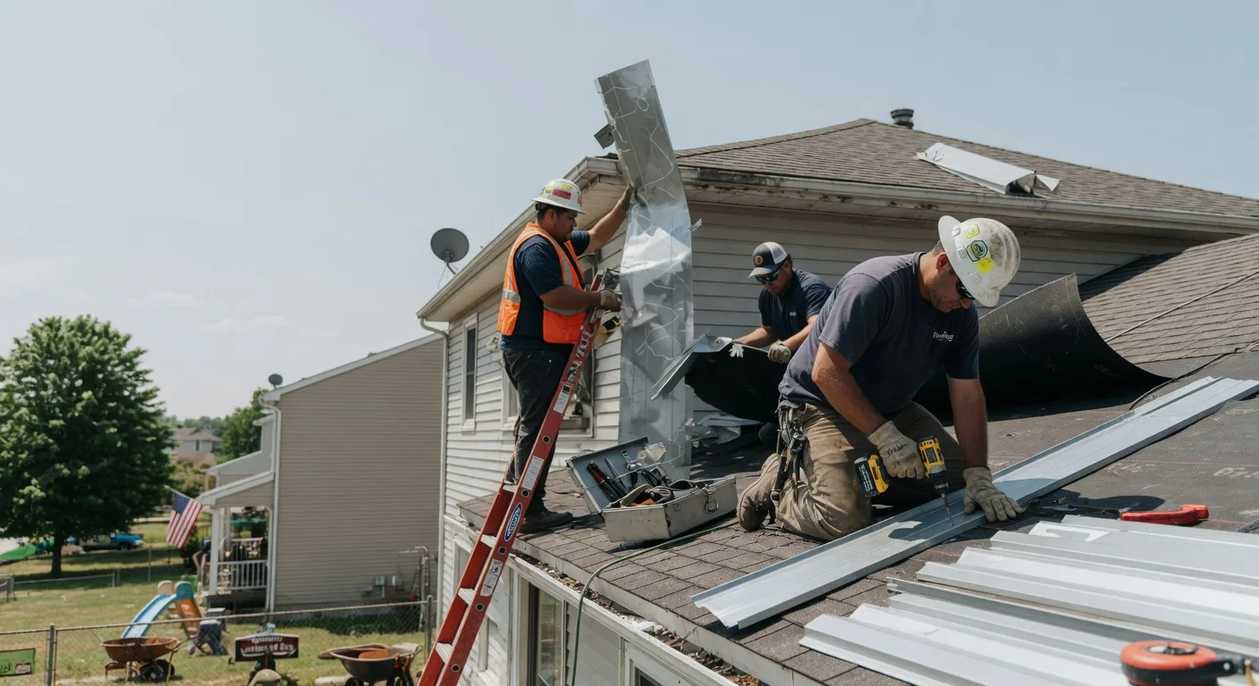 Metal Roof Repair in Fordville, ND